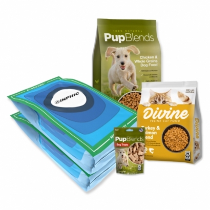 自動伺服開夾鍊袋水平給袋式包裝機 自動伺服開夾鍊袋水平給袋式包裝機